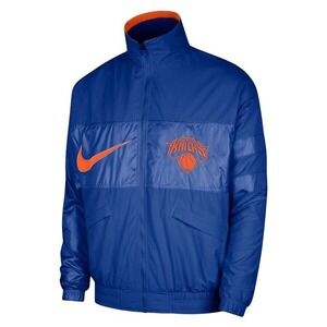 New York Knicks Nike Blue Courtside Versus Capsule Full-Zip Jacket‎  XL $129
